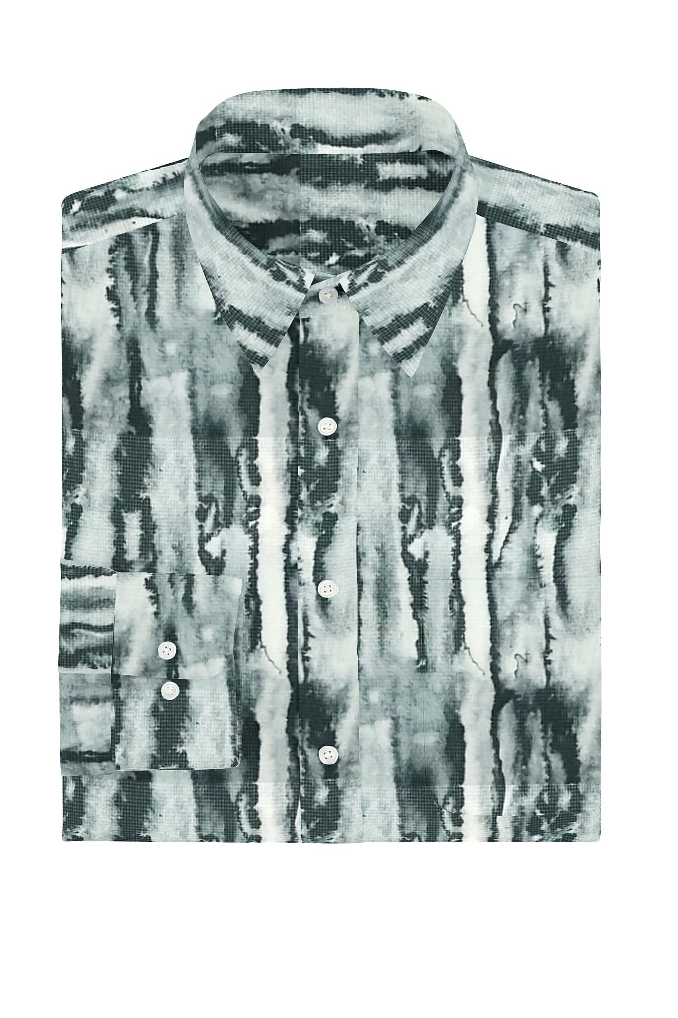 Digital Printed Full Sleeves Shirt - Image 2