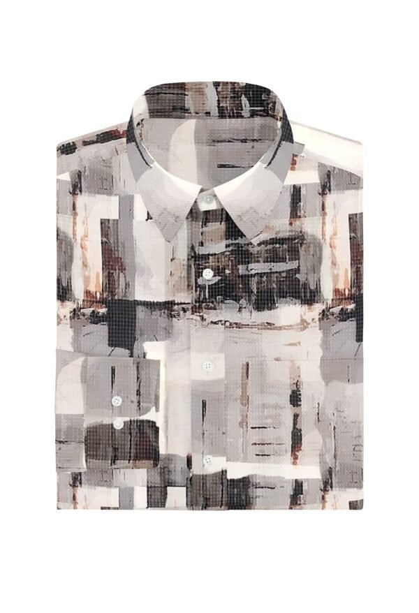 Digital Printed Full Sleeves Shirt - Image 2