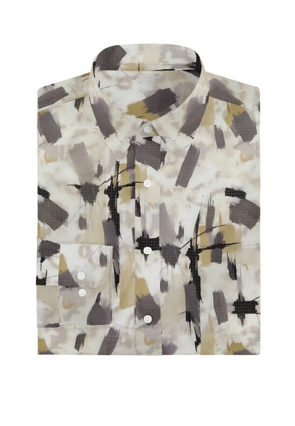 Digital Printed Full Sleeves Shirt - Image 5