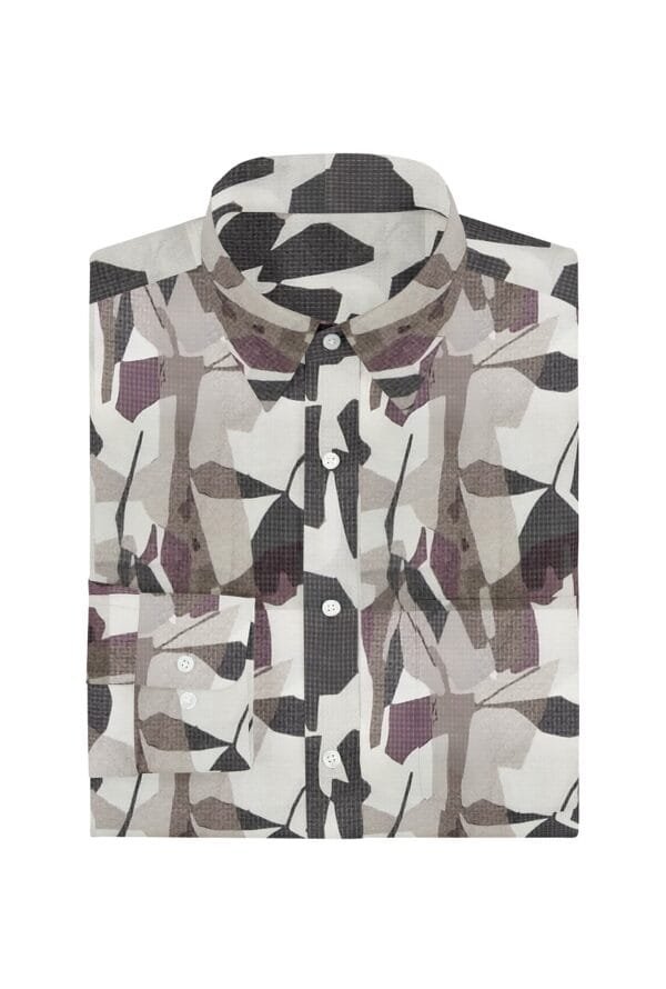 Digital Printed Full Sleeves Shirt - Image 2