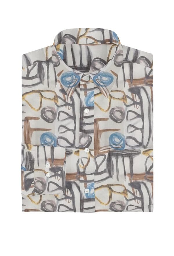 Digital Printed Full Sleeves Shirt - Image 2