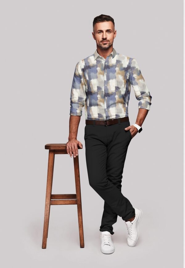 Digital Printed Full Sleeves Shirt - Image 3