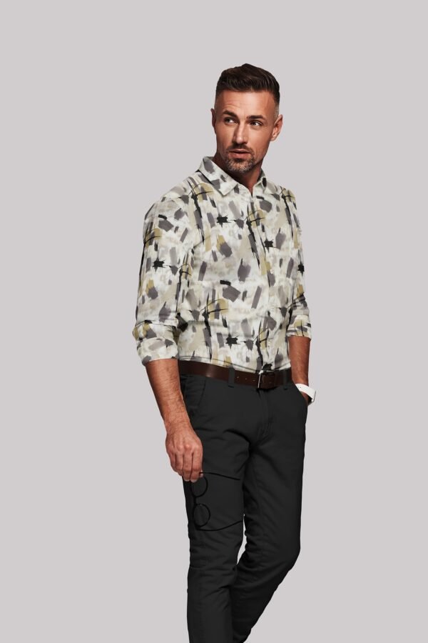 Digital Printed Full Sleeves Shirt - Image 4