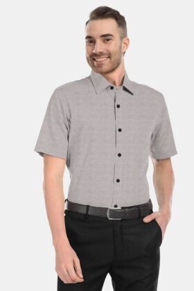 Cotton Linen Half Sleeves Shirt