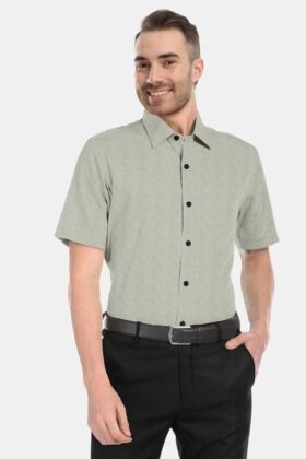 Cotton Linen Half Sleeves Shirt