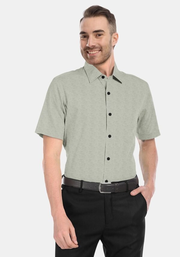 Cotton Linen Half Sleeves Shirt