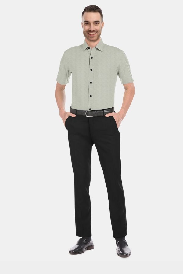 Cotton Linen Half Sleeves Shirt - Image 3